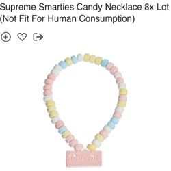 Supreme necklace for sale sale