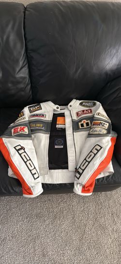 Icon Neo Daytona Leather Motorcycle Jacket – XL