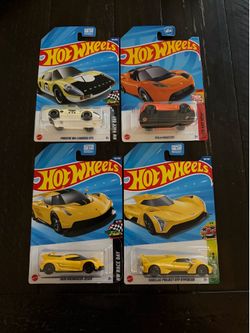 Hot wheels 4-count
