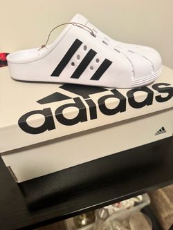 Adidas Superstar Mule Clog White Black