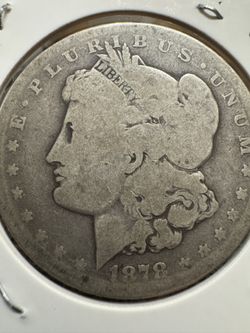 1878 CC Morgan Silver Dollar 