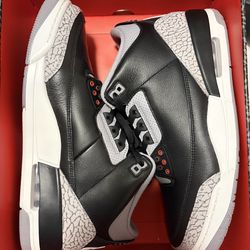 Jordan 3 Black Cement Size 12