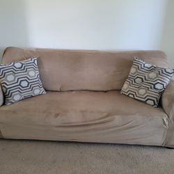 Pull Out Couch & Loveseat