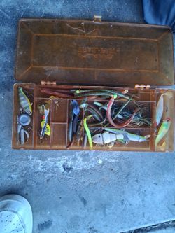 Old fishing lures