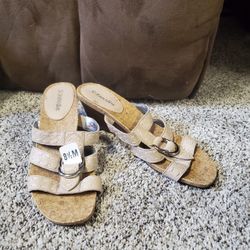 Beige Wedges