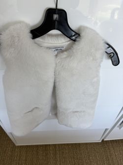 White Fur Vest