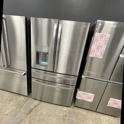 GE Profile Four Door French Door Refrigerator