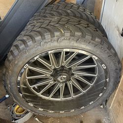 Black 26 Inch Rims For Chevy Truck 8 Lugs  Chevy Bolt Pattern 