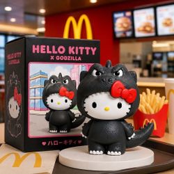 Hello kitty x Godzilla