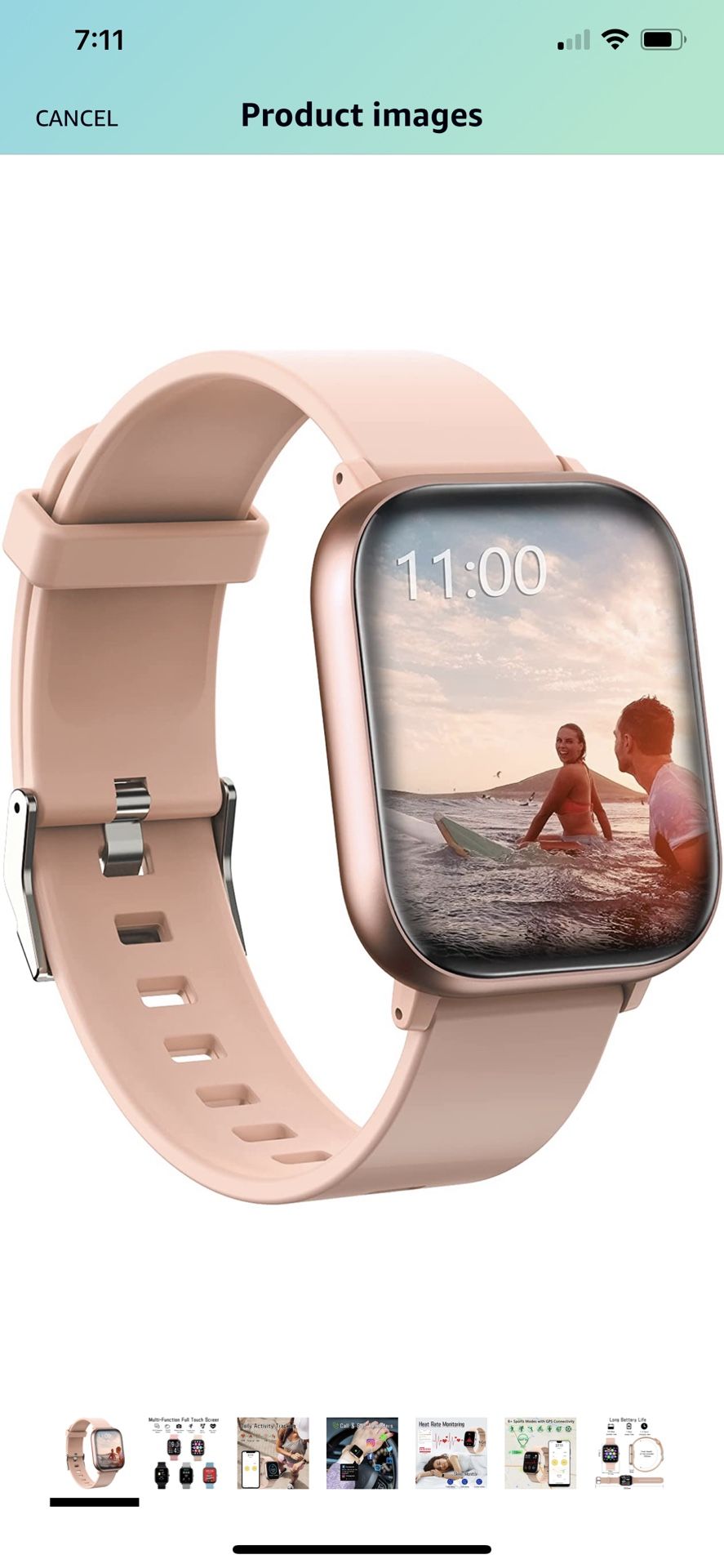 Smart Watch for Men Women for Android Phones and iOS Phones Compatible iPhone Samsung, Fitness Tracker with Blood Pressure Oxygen Monitor, Sleep Mon