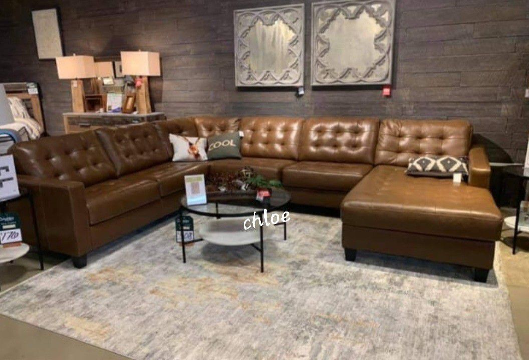 
♦️ASK DISCOUNT COUPON○ sofa Couch Loveseat living room set sleeper recliner daybed futon options○bs Auburn Leather Raf Or Laf Sectional 