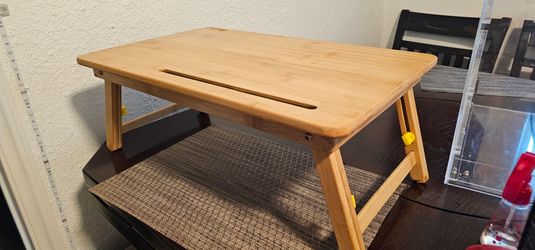 Bamboo bed tray/ tablet desk