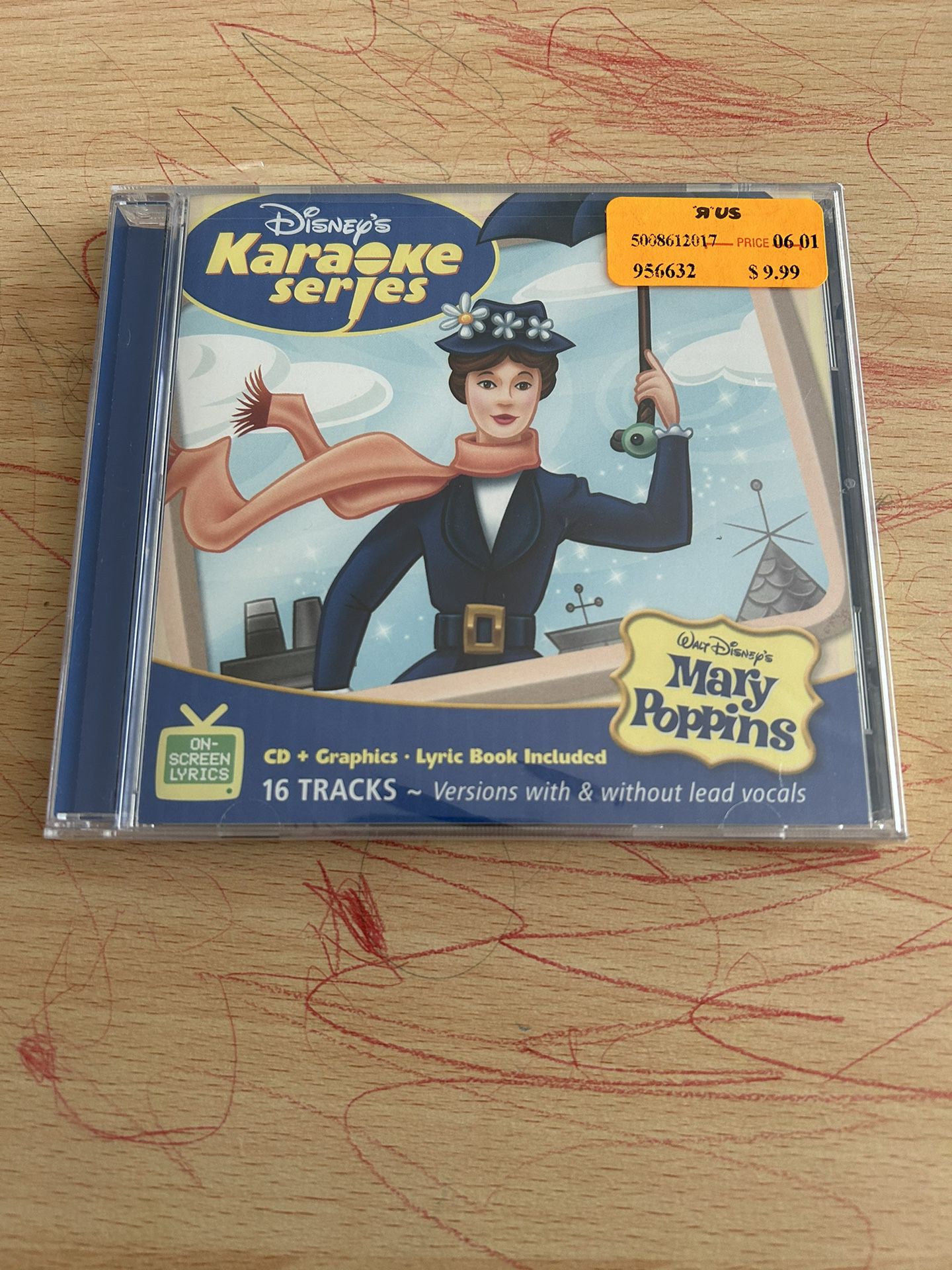 Disney's Karaoke Series: Mary Poppins by Disney's Karaoke Series (CD) New