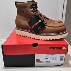 Wolverine Soft Toe Work Boots Sizes From 7 To 10