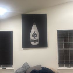 Xl Large Ace Spades Canvas