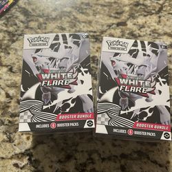 Pokemon white flare booster bundles
