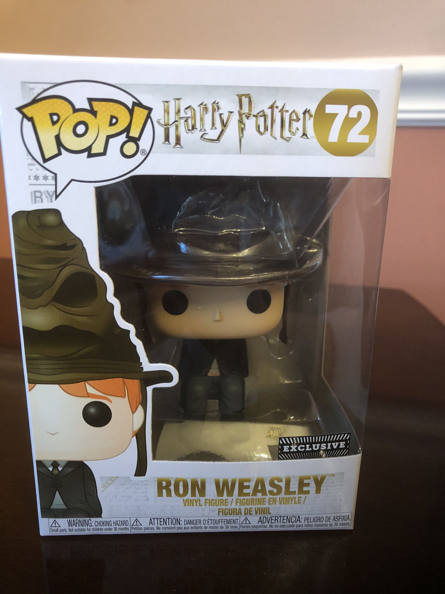 Harry Potter Funko Ron Sorting Hat 72