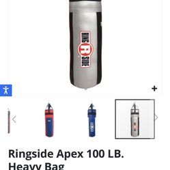 Ringside Apex 100 LB. Heavy Bag