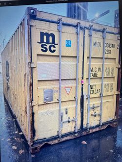 40std AsIs Used Container