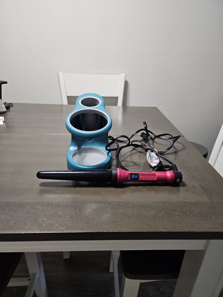 Beauty Labs Curling Wand And Hair Tool Holder