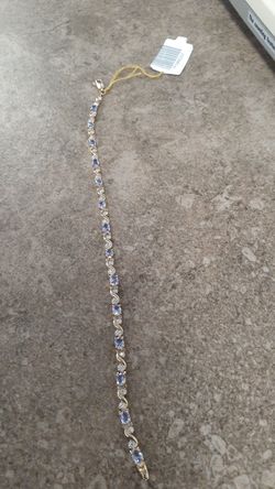Tenis bracelet 10k yell,7" 5.5gr