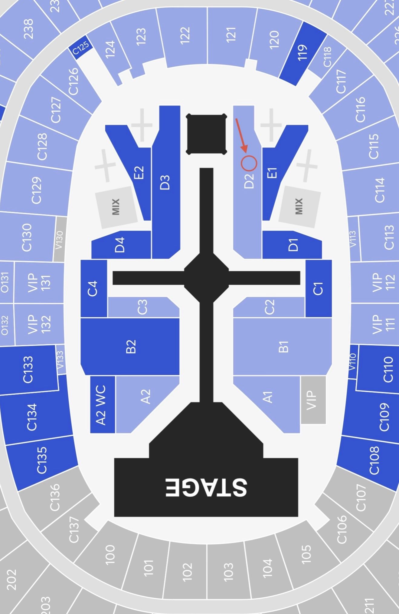 The Weeknd Floor Tickets