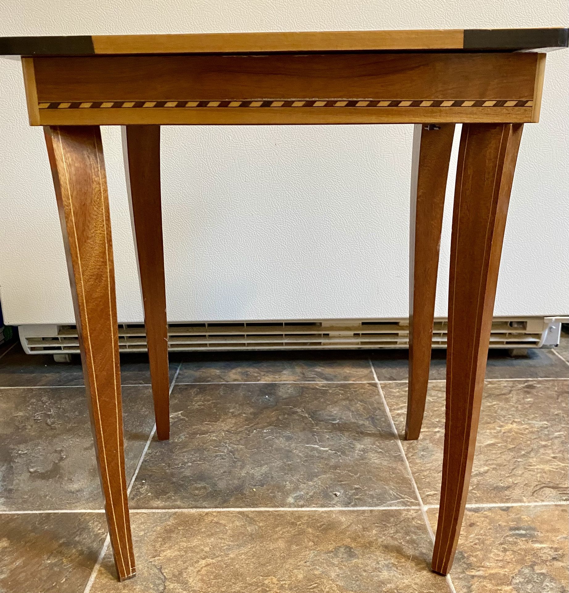 Vintage Italian Music Box Table