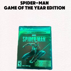 Spider-Man game of the year edition 