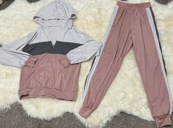 2pcs Set Of Sport Hoodies And Pants For Running/Exercise/Gym/WorkOut
