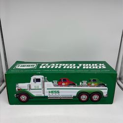 New 2022 HESS Flatbed Truck with Hot Rods