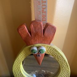 Vintage chicken mirror