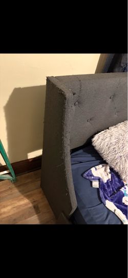 Queen Size Bed Frame with Drawers