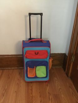 Child’s Suitcase With Lighted Wheels