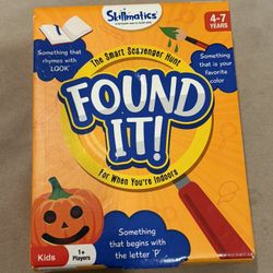 Skillmatics Scavenger Card Game