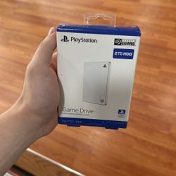 Seagate Game Drive for PlayStation Consoles 2TB External Portable Hard Drive USB 3.0 Officially Licensed - White New Brand New 