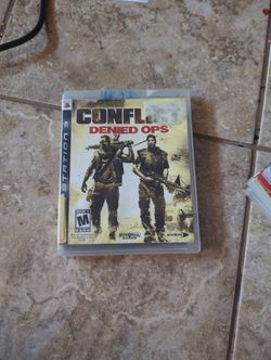 Conflict Denied Ops For PS3