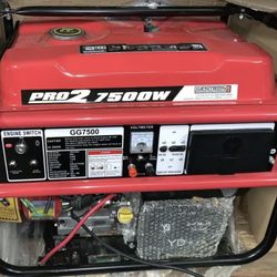 7500 Watt Generator New In Box