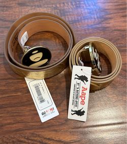 Agape by A bathing Ape Gold Belt