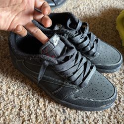 Travis Scott x Air Jordan 1 Black Phantom