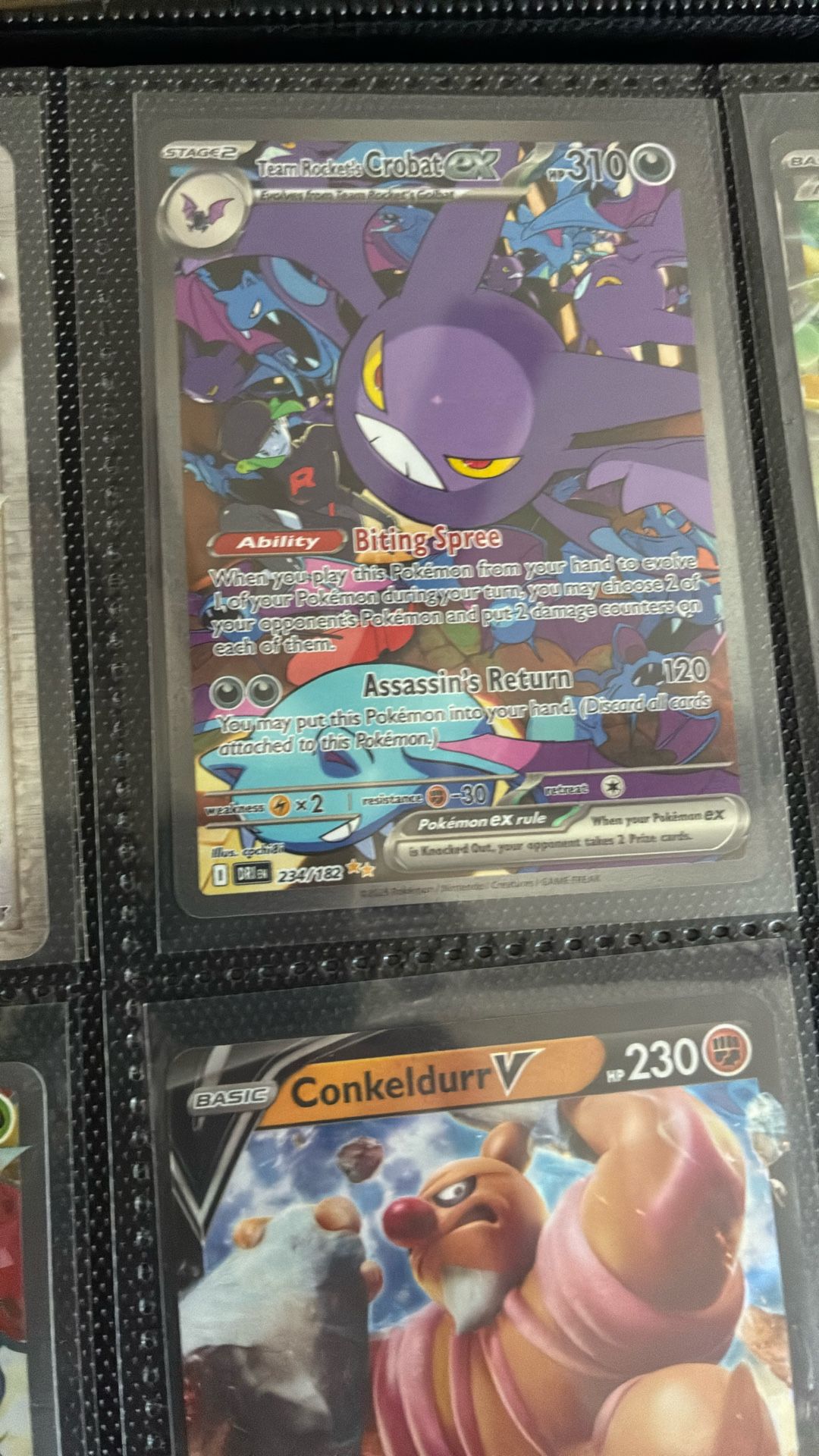 Team Rockets Crobat EX SIR