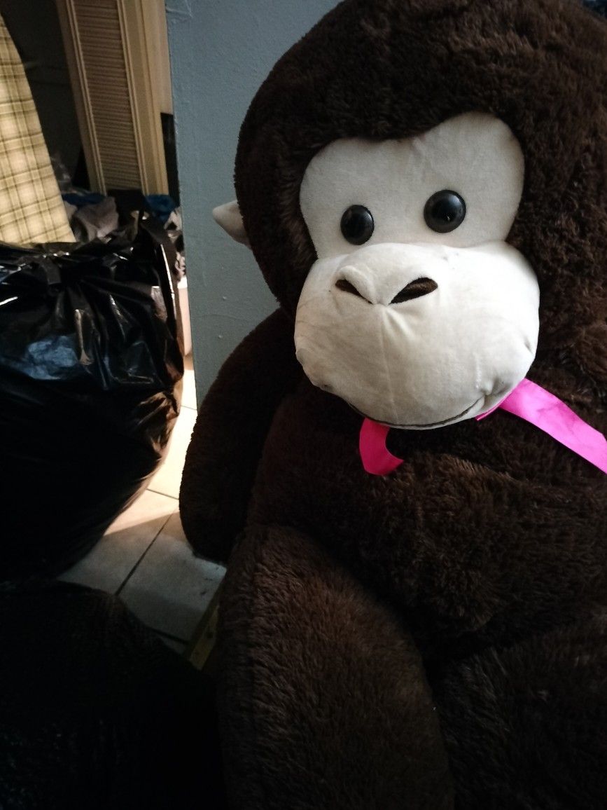 Giant Stuffed Monkey