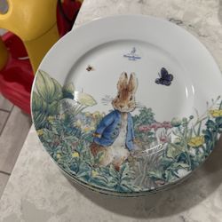 Petter Rabbit Dinner Plates