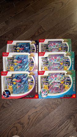 Pokemon 30th Celebration Ex Boxes