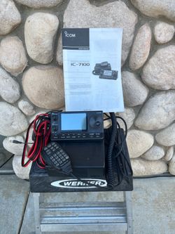 Icom 7100  and Xiegu G90
