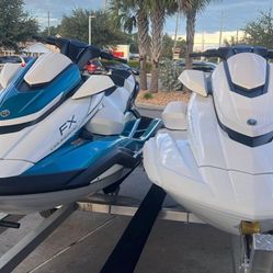 New  Yamaha FX jet skis 