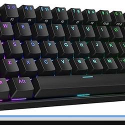 Redragon K530 Pro Draconic 60% Wireless RGB Mechanical Keyboard, BT/2.4Ghz/Wired 3-Mode