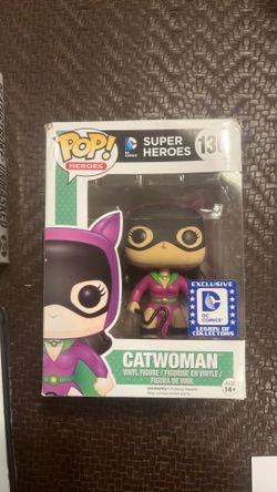 Funko Pop Catwoman 136 DC Super Heroes Legion Of Collectors Exclusive