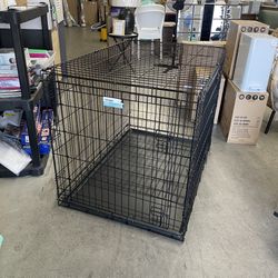 MidWest Homes for Pets iCrate 42” 2-Door Steel Dog Crate