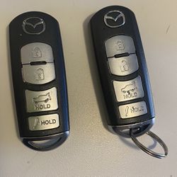 2017-2019 Mazda CX5, CX9 Keyless Fob Remotes!