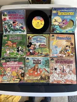 Walt Disney book and record "See, Hear, Read" series